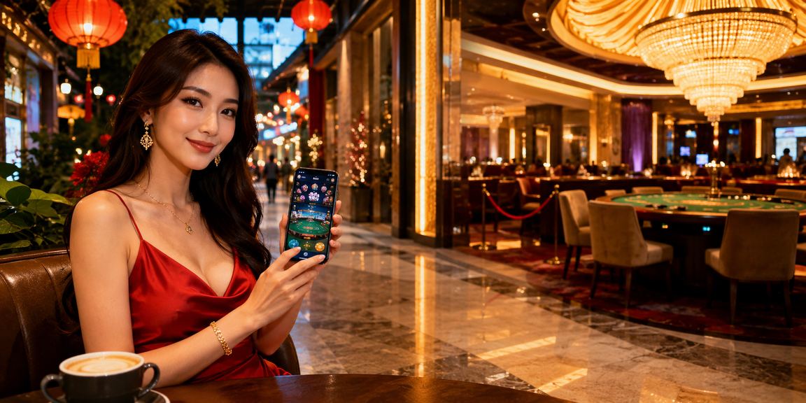 Pengguna Johor Bahru menggunakan peranti mudah alih untuk akses skin1004 platform hiburan