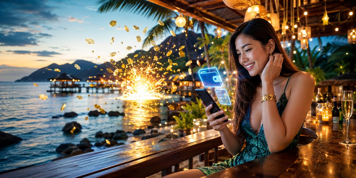 Pengguna di Langkawi mengakses pertaruhan e-sukan skin1004 melalui telefon pintar Android