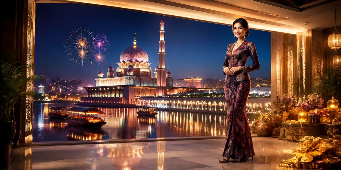Pengalaman poker dalam talian skin1004 dengan tema batik Putrajaya untuk pemain Malaysia